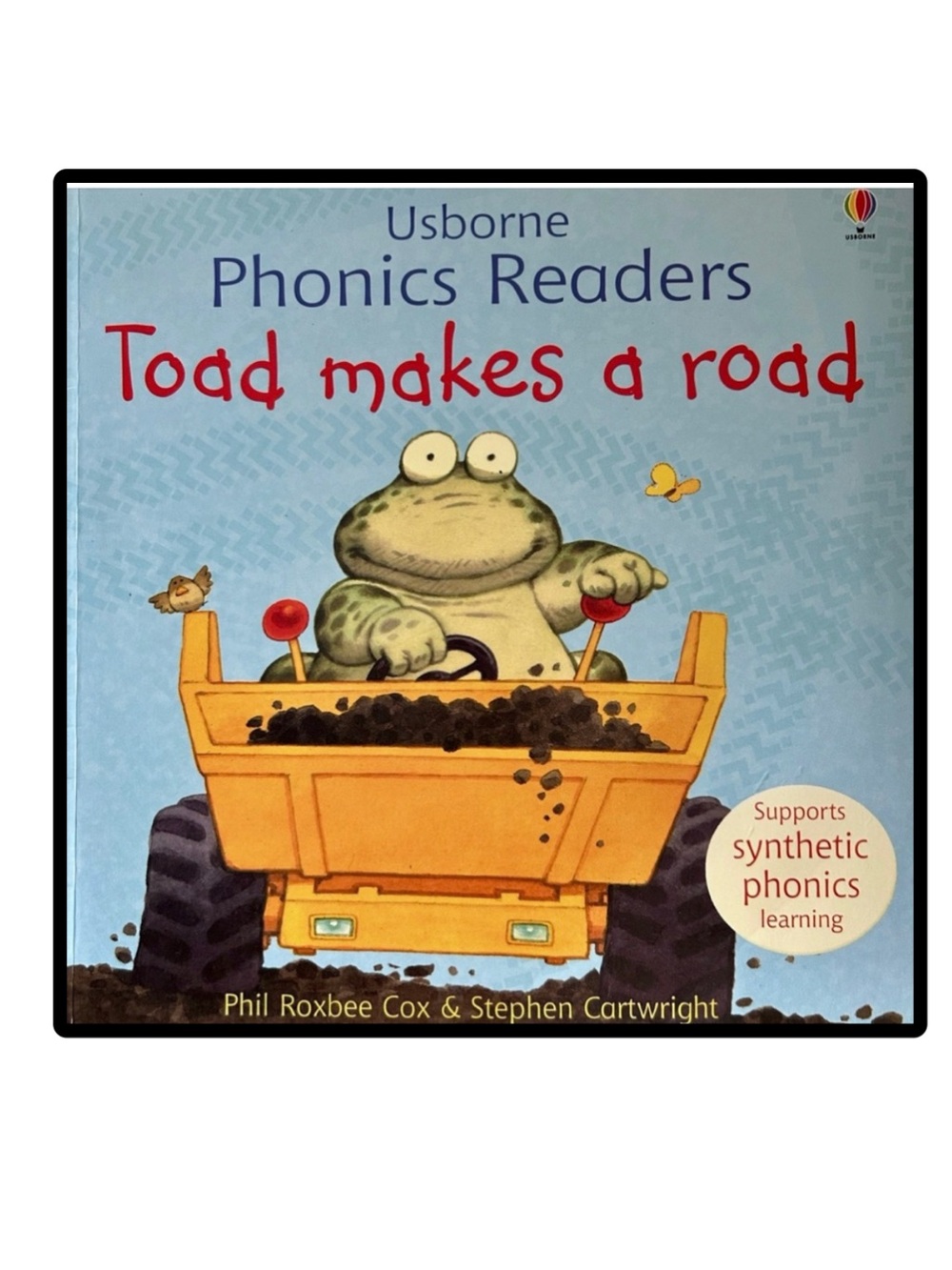 BUNDLE & SAVE 🐸 Usborne Phonics Readers: Toad Makes a Road Softcover Book